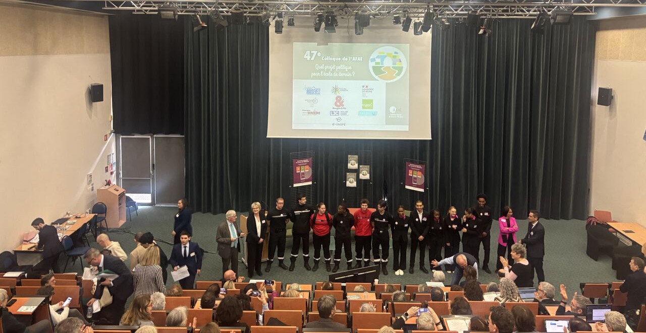 Nos élèves brillent au colloque national de l’AFAE